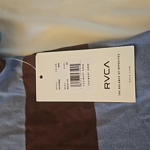 RVCA REPLAY CROPPED POLO TEE - Picture 7 of 8